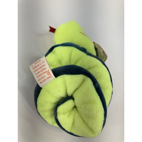 Ty Beanie Babies Hissy Snake 1997 - Picture 3 of 8